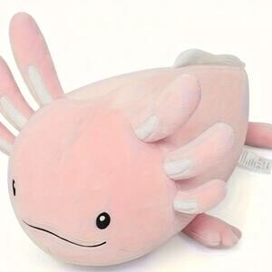 Niuniu Pink Axolotl Glow-in-the-Dark Plushie
